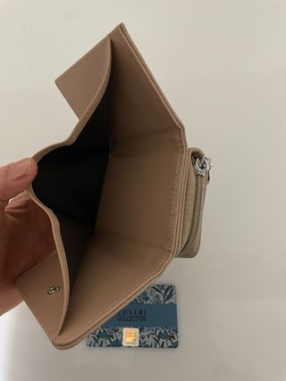 Portafoglio donna Coveri Collection beige