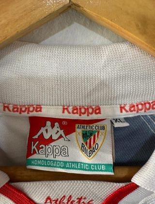 Camiseta Athletic Club Centenario 1997-98 Kappa