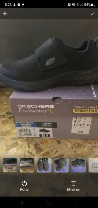 Zapatillas Skechers Negras