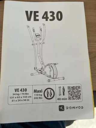 Eliptica Domyos VE430