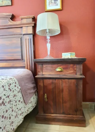 Muebles rusticos habitación Matrimonio