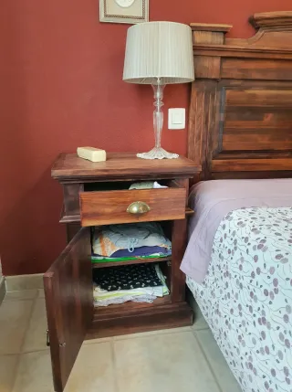 Muebles rusticos habitación Matrimonio