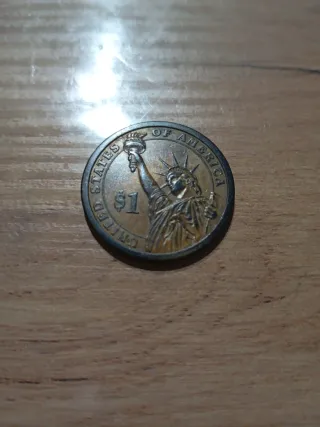 Moneda $1 Estatua de la Libertad