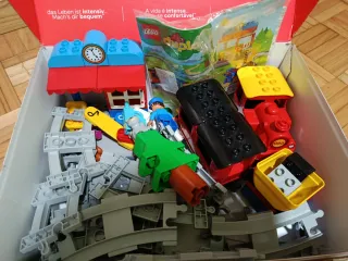 Tren Lego Duplo Estación y Vías