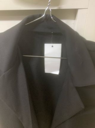 Lotto Spolverino + Vestito Donna Nero Taglia Unica