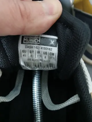 Munich Zapatillas Dash Negro Talla 42