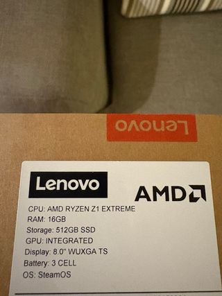 Lenovo Legion Go S Z1 Extreme 516Gb 16gb RAM