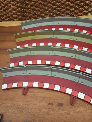 Scalextric lote  ojo con señales de uso