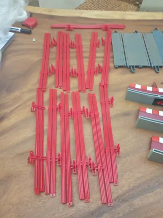 Scalextric lote  ojo con señales de uso