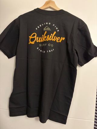Camiseta Quiksilver Negra Talla L