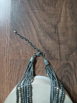 Collar y pulsera Blanco