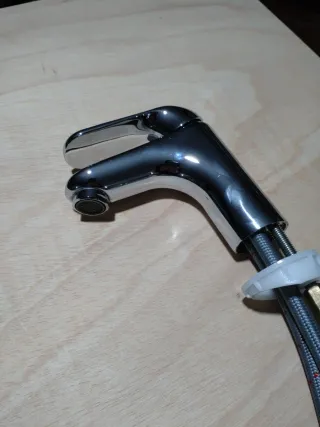 Grifo Monomando Baño Metal