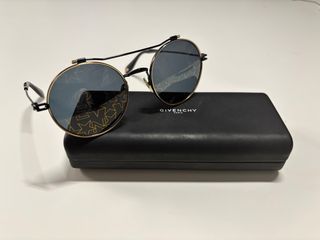 Gafas de sol Givenchy negras y doradas