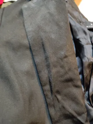 Blazer Zara Nero con Spalla Lucida