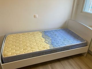 Cama individual 90x190. incluye somier.