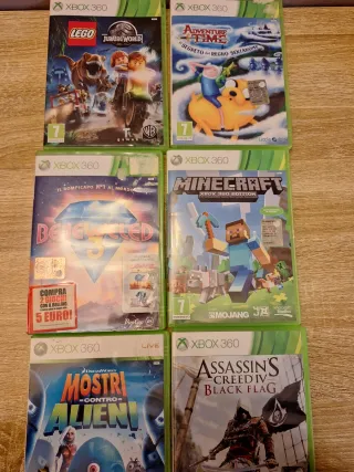 Xbox 360 con accessori e giochi