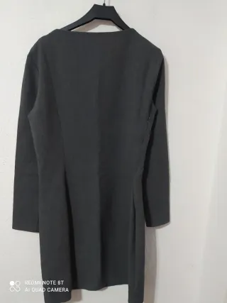 Vestido de invierno Zara gris