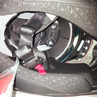 Casco Trail 666 Twin Ranger blanco naranja