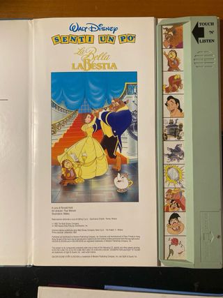Disney Libri Elettronici Senti Un Po’ - anni 90