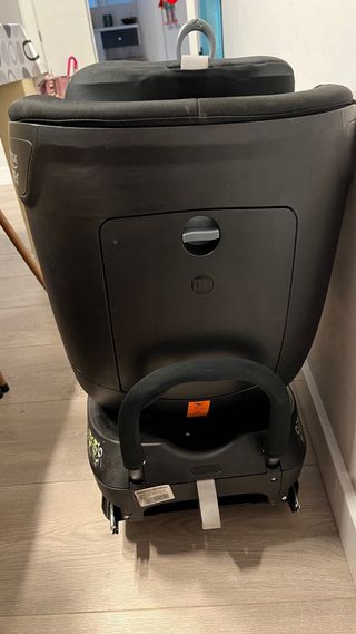 Silla Britax Romer giratoria negra