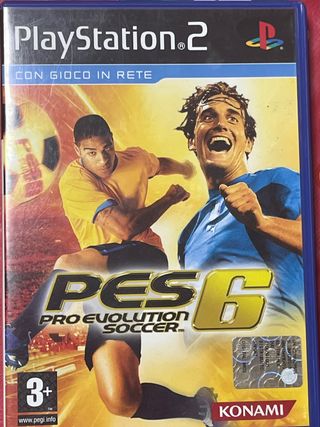 PES 6 Pro Evolution Soccer PlayStation 2