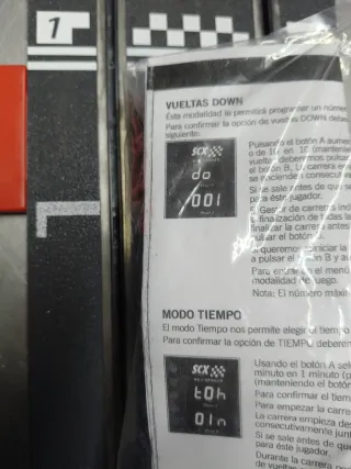 Scalextric gestor de carreras pista conexión gris