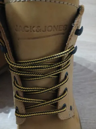 Stivali da uomo beige e neri