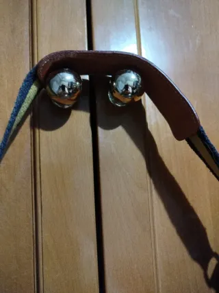 Bolso El Potro Marrón detalles en cuero y piel