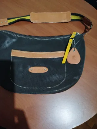 Bolso El Potro Marrón detalles en cuero y piel