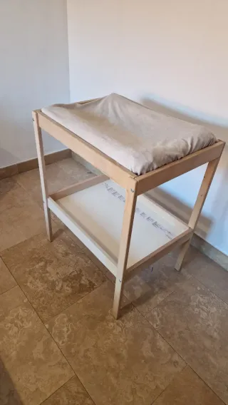 Cambiador de bebé madera