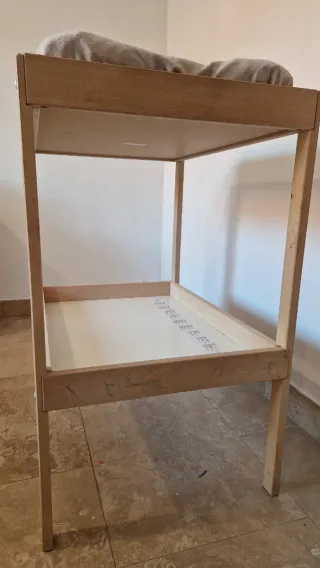 Cambiador de bebé madera