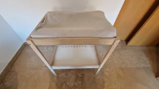 Cambiador de bebé madera