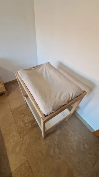 Cambiador de bebé madera