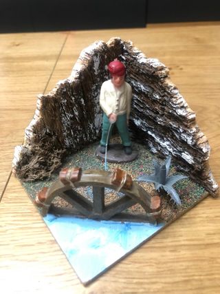 Figura Belén niño con noria