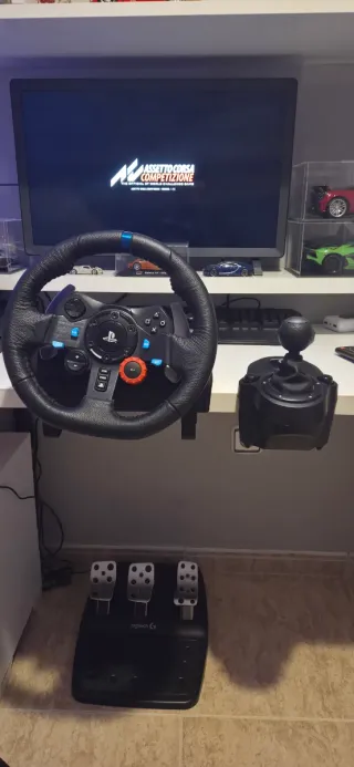 Volante Logitech G29 con Pedales y Palanca