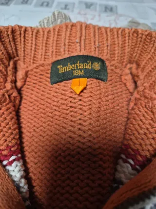 Conjunto Timberland: Chaqueta y Pantalón 18 meses