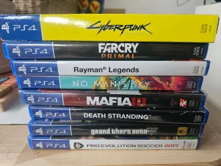 Pacchetto Giochi PS4: Cyberpunk, Far Cry, Rayman, Mafia