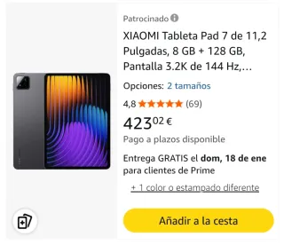 Xiaomi Pad 7 11,2 Verde