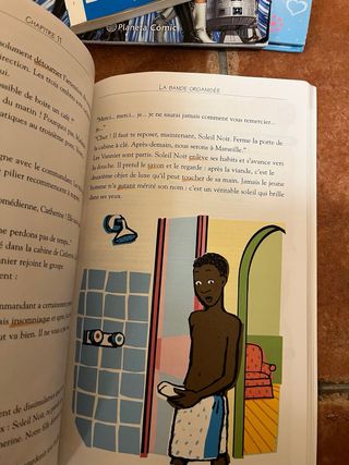 pack de libros de lecturas en francés ESO