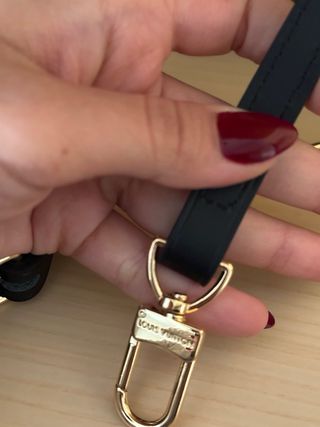 Borsa Louis Vuitton Slim Trunk Marrone Dorato