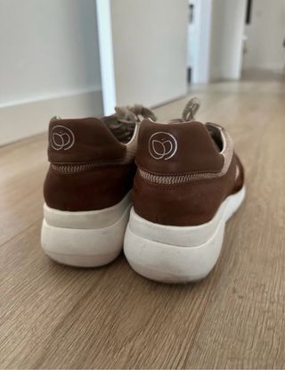 Bambas Fresia Beige y Plata