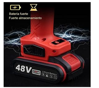 Tijeras eléctricas 48VF con 2 baterías, nueva