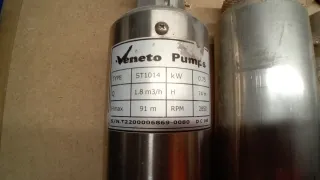 Turbina Bomba Agua Pozo Hidráulica