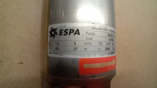 Turbina Bomba Agua Pozo Hidráulica