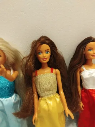 Muñecas Barbie Vestido Largo