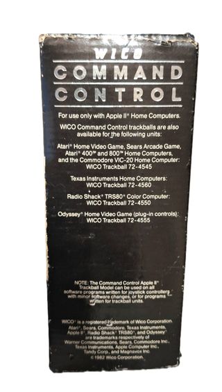 Trackball para Apple II de Wico 72-4521