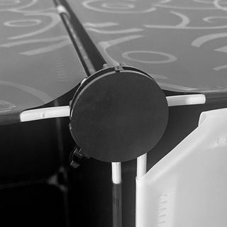 Armario Vestidor 10 Cubos 147x110x47Cm Negro NUEVO