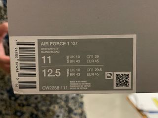 Nike Air Force 1 taglia 45 USATE POCHISSIMO