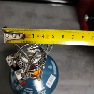 Hornillo Camping Gas Naranja y Plata