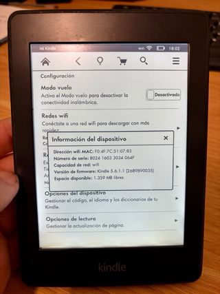 Kindle Paperwhite Nero